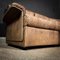 Mid-Century Leather Patchwork Modular Corner Sofa, Set of 6 7
