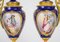 19th Century Napoleon III Gilt Bronze and Royal Blue Porcelain Ewers, Set of 2 7