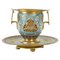 Copa Napoleón III de bronce dorado y esmaltado, siglo XIX, Imagen 1