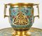 19th Century Napoleon III Gilt Bronze and Enamelled Goblets, Set of 2 4