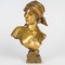 Emmanuel Villanis, Figurative Skulptur, Frühes 20. Jh., Vergoldete Bronze 4