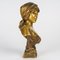 Emmanuel Villanis, Figurative Sculpture, Early 20th Century, Gilt Bronze 9