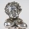 19th Century Napoleon III Silvered Bronze Sculpture attributed to Louis Kley, Image 3
