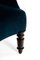 Blue Velvet Toad Armchairs, Set of 2 7