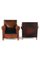 French Leather Club Chairs, Set of 2 3