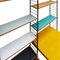 Mid-Century Modern Modular Shelf Unit with Integrated Desk, Italy, 1950s, Image 7