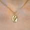 20th Century 18 Karat Yellow Gold Virgin and Child Medal Pendant by Dropsy 7