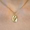 20th Century 18 Karat Yellow Gold Virgin and Child Medal Pendant by Dropsy, Image 7