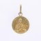 20th Century French 18 Karat Yellow Gold Saint Therese Medal by Mazzoni 9