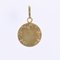 20th Century French 18 Karat Yellow Gold Saint Therese Medal by Mazzoni 10