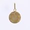 20th Century French 18 Karat Yellow Gold Saint Therese Medal by Mazzoni, Image 10