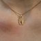 French 18 Karat Yellow Gold Letter H Charm Pendant, 1890s, Image 6