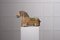 Antique Wooden Animal Horse Sculpture 2