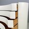 Moderne italienische Aiace Holzkommode in Weiß von Benatti, 1970er 10