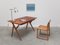 Danish Modern Desk in Teak and Oak by Kurt Østervig, 1950s 16