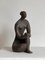 Luiza Miller, Sitting Lady, Bronze & Terracotta, Image 1