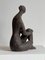 Luiza Miller, Sitting Lady, Bronze & Terracotta 8