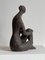 Luiza Miller, Sitting Lady, Bronze & Terracotta, Image 8