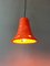 Orange Ceramic Pendant Lamps, Set of 2 4