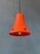 Orange Ceramic Pendant Lamps, Set of 2, Image 8