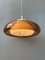 Mid-Century Acrylic Glass Pendant Lamp 1