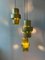 Lampe à Suspension Cascade en Céramique, Allemagne de l'Ouest 2