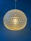 Mid-Century Crystal Ball Pendant in Acrylic Glass 5