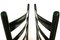 Sillas Chiavari italianas con respaldo de escalera, años 50. Juego de 2, Imagen 6