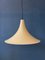 Vintage Space Age Witch Hat Pendant Lamp 1