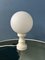 Space Age Opaline and Glass Table Lamp in White 5