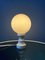 Space Age Opaline and Glass Table Lamp in White 2