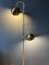 Dunkelsilberne Vintage Stehlampe mit Augapfel 6
