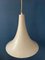 Small Vintage Beige Witch Hat Pendant Lamp, Image 6