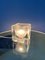 Mid-Century Ice Cube Glas Tischlampe von Peill & Putzler 2