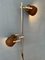 Mid-Century Space Age Brown Anvia Floor Lamp 3