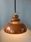 Mid-Century Space Age Anvia Brown Pendant Lamp 3