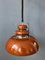 Mid-Century Space Age Anvia Brown Pendant Lamp 7