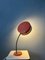 Mid-Century Space Age Red UFO Table Lamp 6