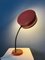 Mid-Century Space Age Red UFO Table Lamp 2