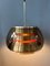 Mid-Century Space Age Smoked Glass Pendant Lamp 4