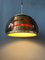 Mid-Century Space Age Smoked Glass Pendant Lamp 2