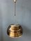 Mid-Century Space Age Smoked Glass Pendant Lamp 6