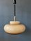 Mid-Century Ufo Mushroom Acrylic Gass Pendant Lamp, Image 10