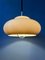 Mid-Century Ufo Mushroom Acrylic Gass Pendant Lamp, Image 3
