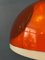 Space Age Orange Smoked Acrylic Glass Pendant Lamp from Dijkstra 10