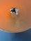 Orangefarbene Space Age Hängelampe aus Acrylglas von Dijkstra 7