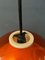 Space Age Orange Smoked Acrylic Glass Pendant Lamp from Dijkstra, Image 8