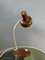 Lámpara de mesa era espacial vintage marrón con brazo flexible, Imagen 1