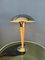 Lampada da tavolo Mushroom Mid-Century in metallo cromato di Massive, Immagine 4