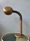 Brown Space Age Desk Lamp with Adjustable Arm 1